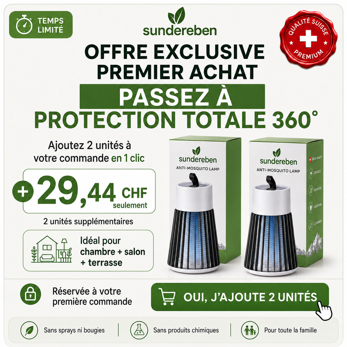 OFFRE EXCLUSIVE PREMIER ACHAT